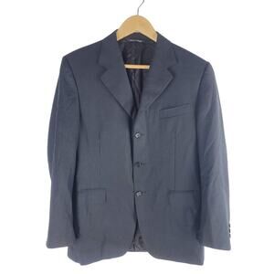 Canali Proposta Super 120s Wool Blazer Black Lined Size 36C